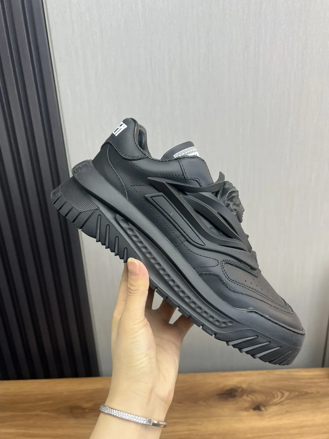 Versace Black Sneakers product view 7