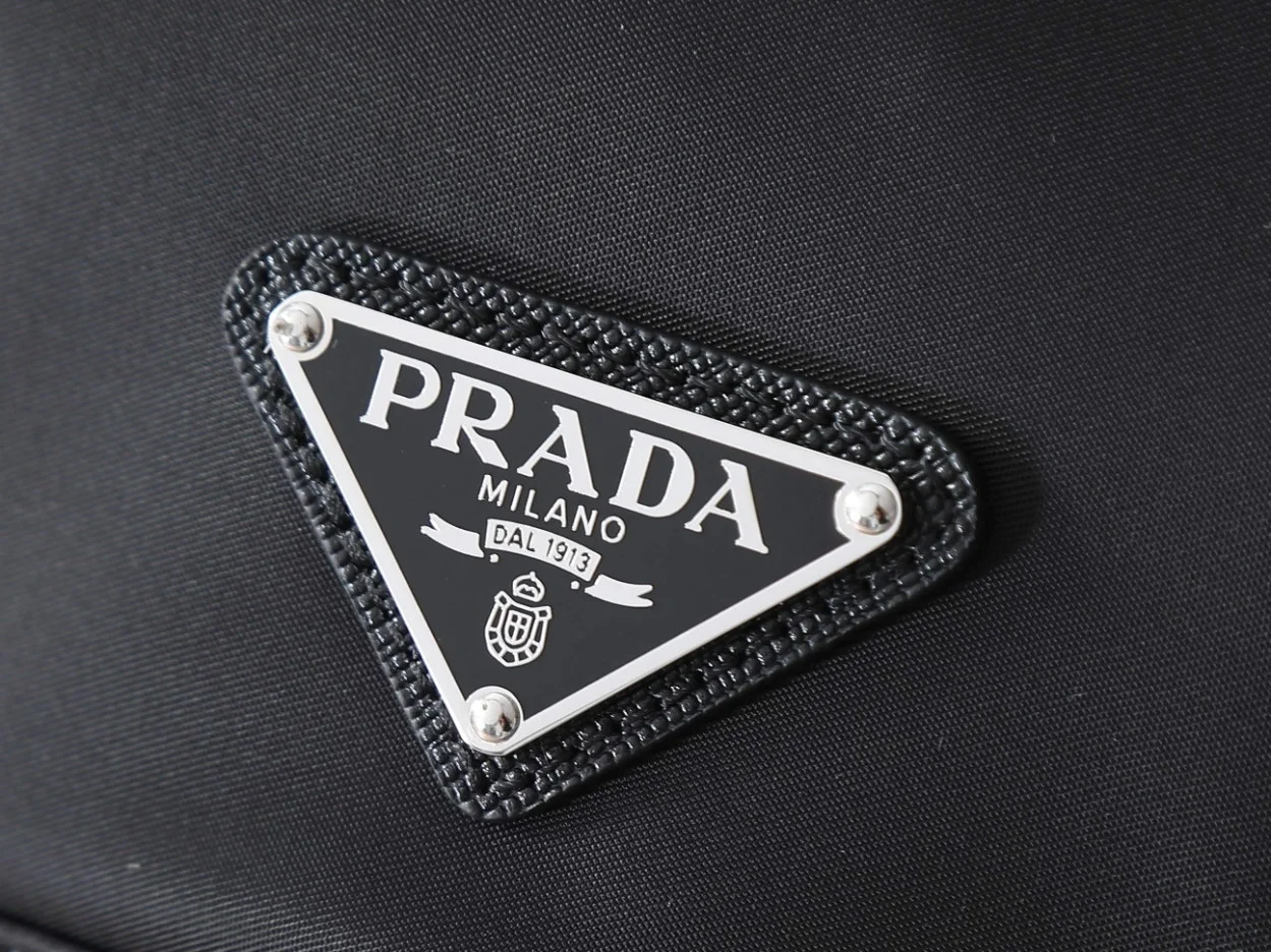 Prada Backpack in Black Re-Nylon product view 2