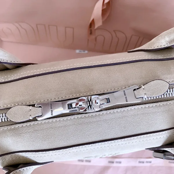 Miu Miu Vivant Bag — Light Grey product view 7