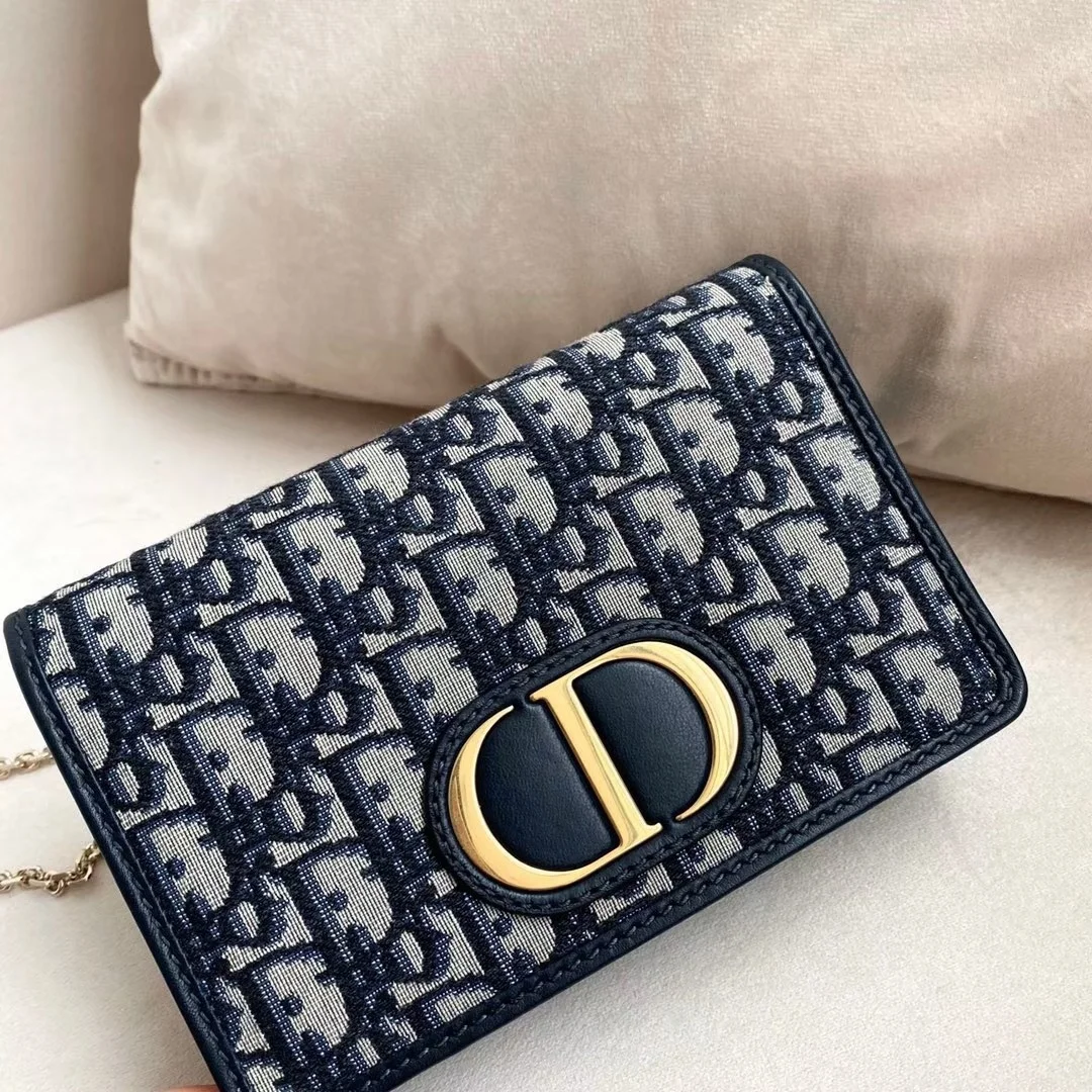 Dior 30 Montaigne 2 In 1 Belt Pouch In Blue Oblique Canvas product view 7