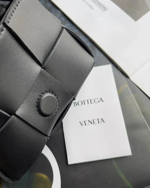 Bottega Veneta Candy Cassette Bag In Black Lambskin product view 2