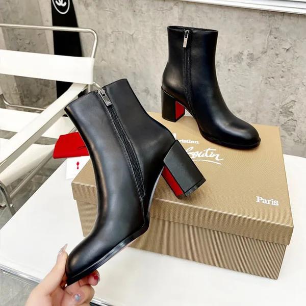 Christian Louboutin Adoxa 70 Ankle Boots Black product view 4