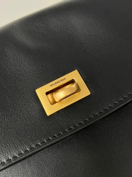 Balenciaga Rodeo Large Bag in Black Calfskin product view 9