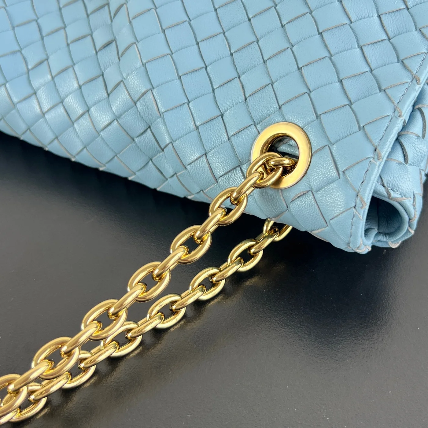 Bottega Veneta Madison Bag — Light Blue product view 7