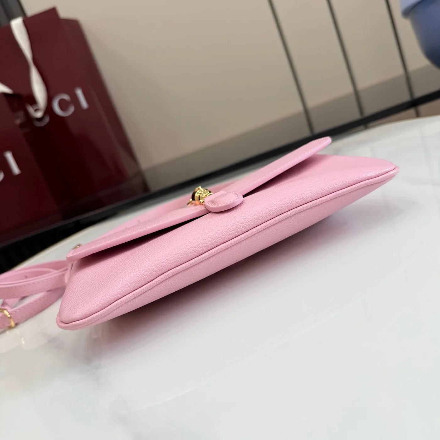 Gucci Jackie Small Shoulder Bag — Pink product view 4