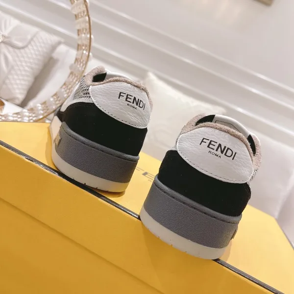Fendi Match 2024 Sneakers Black White Low product view 7