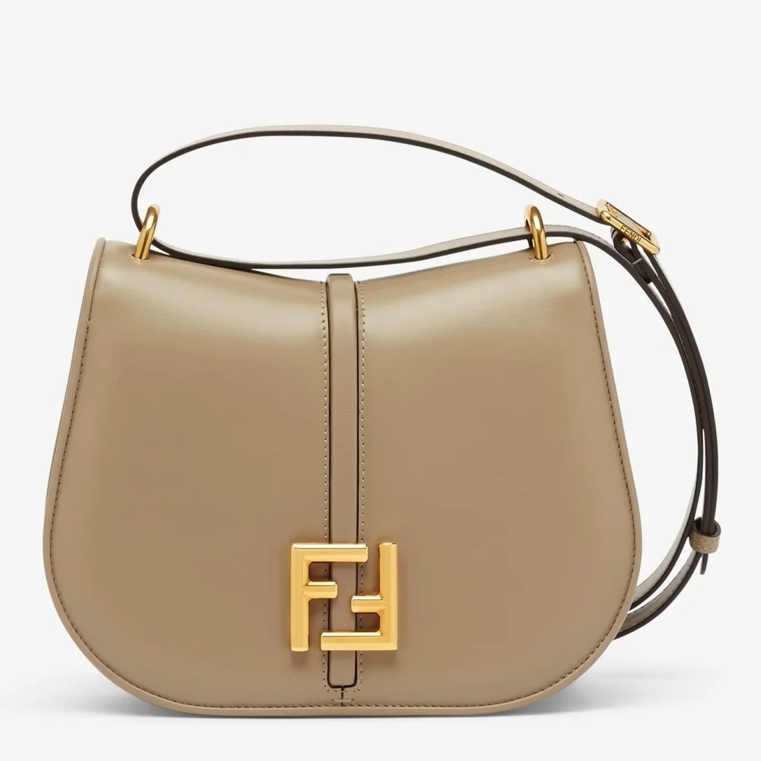 Fendi C’mon Medium Bag in Grey Calfskin product view 1