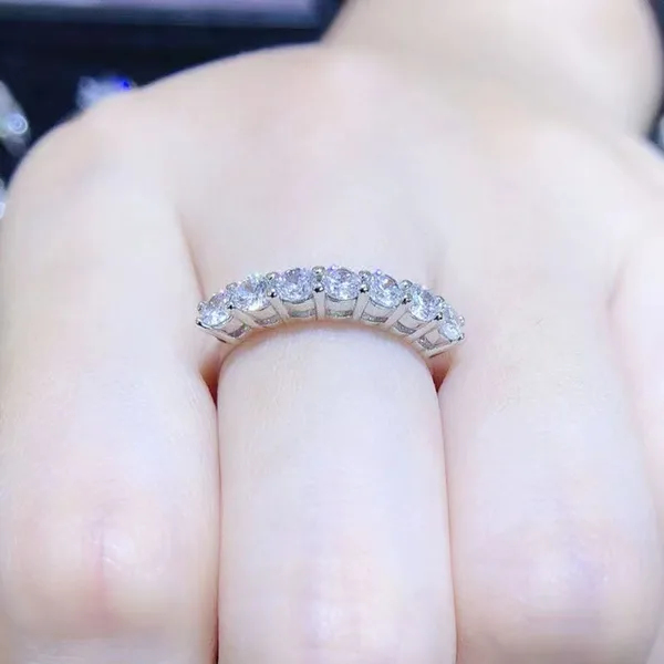 Tiffany & Co. Forever Seven-Stone-Effect Band Ring Silver-Tone product view 5