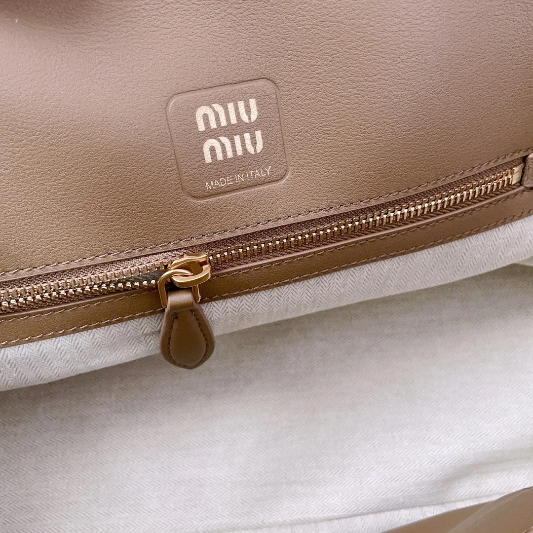 Miu Miu Aventure Suede Bag — Tan Suede product view 9