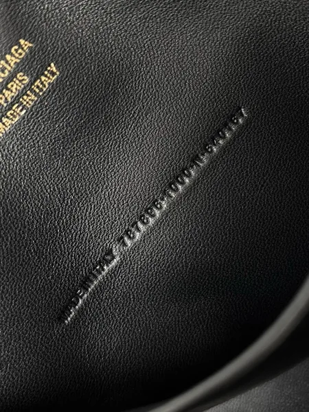 Balenciaga Rodeo Mini Bag in Black Croc-Embossed Calfskin product view 9