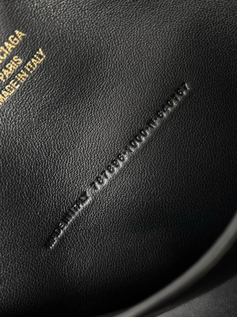 Balenciaga Rodeo Mini Bag in Black Croc-Embossed Calfskin product view 9