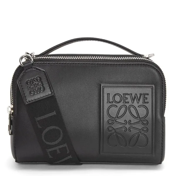 Loewe Mini Camera Crossbody Bag in Black Calfskin product photo