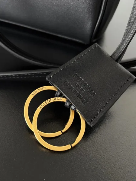 Balenciaga Rodeo Mini Bag in Black Calfskin product view 9
