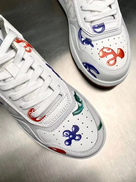 Dior & Kenny Scharf B27 Low-Top Sneakers With Printed Motif product view 8