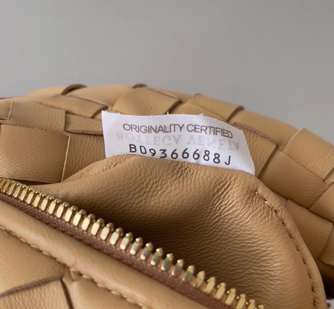 Bottega Veneta BV Jodie Mini Bag In Almond Intrecciato Lambskin product view 8