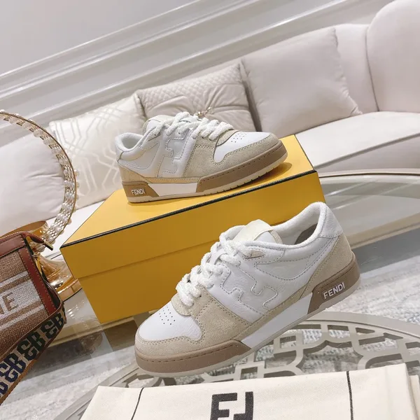 Fendi Match 2024 Sneakers White Beige product view 6