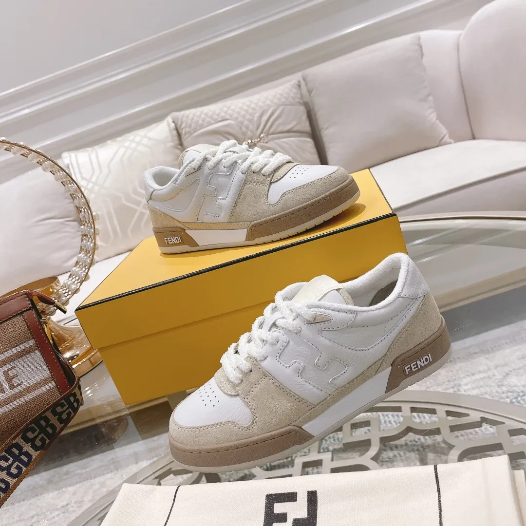 Fendi Match 2024 Sneakers White Beige product view 6
