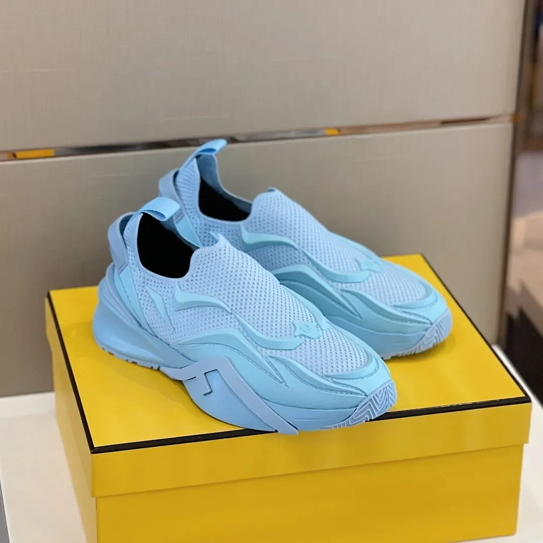 Fendi Flow Slip-On Sneaker, Light Blue product view 1