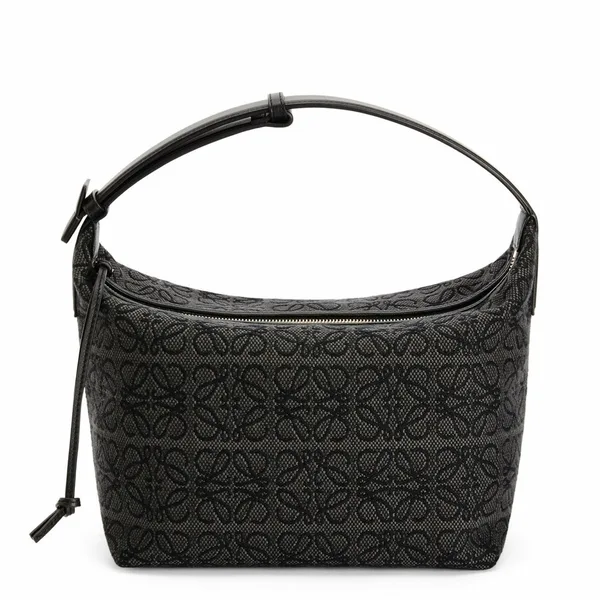Loewe Cubi Medium Bag in Black Anagram Jacquard product photo