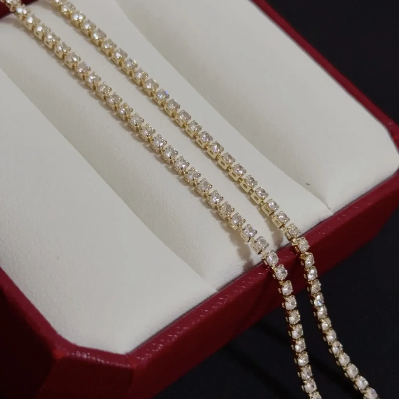 Cartier Gold-Tone Bow and Teardrop Pendant Necklace product view 4