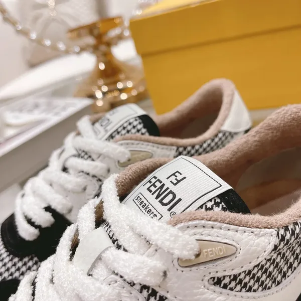 Fendi Match 2024 Sneakers Black White Low product view 9