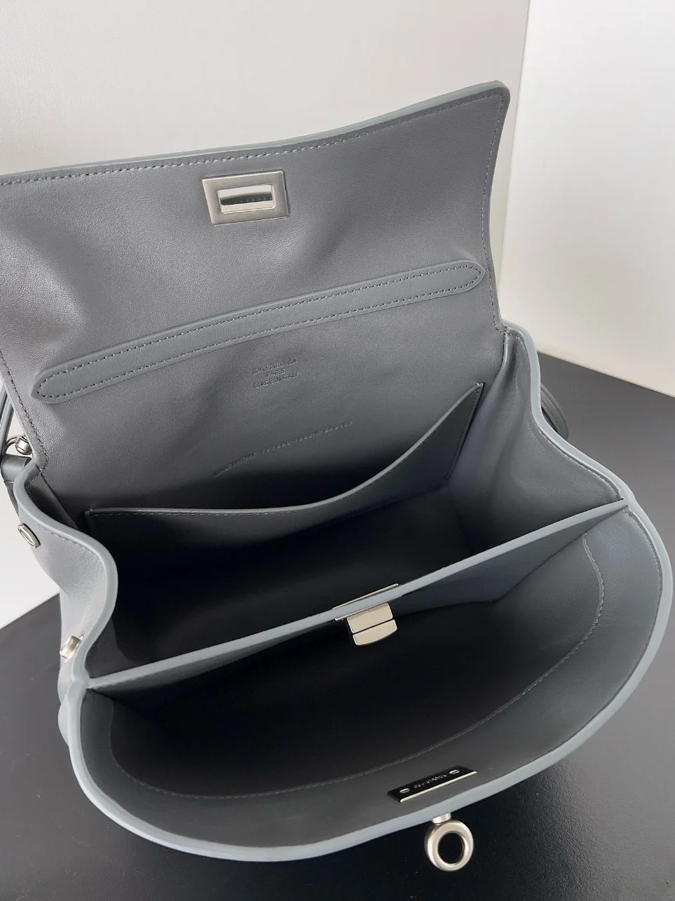 Balenciaga Rodeo Mini Bag in Grey Calfskin product view 8