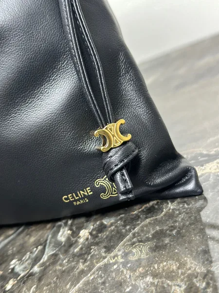 Celine Small Crystal Pouch — Black product view 14