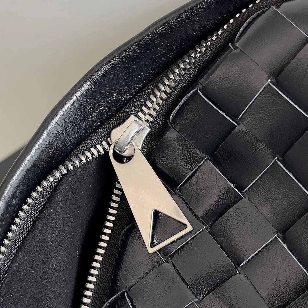 Bottega Veneta Small Backpack In Black Intrecciato Calfskin product view 10