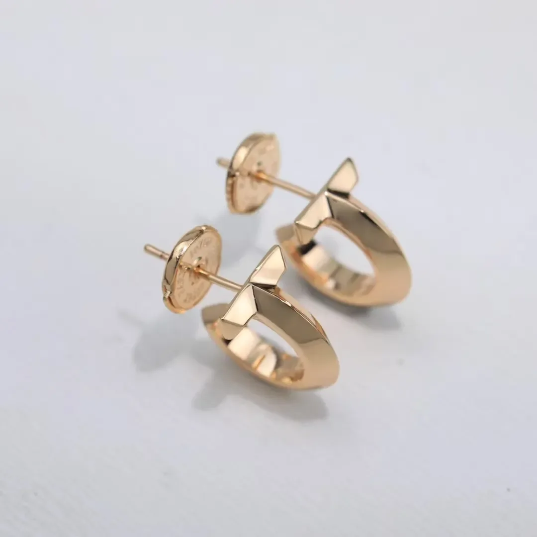 Tiffany & Co. T1 Hoop Earrings Rose-Tone product view 1