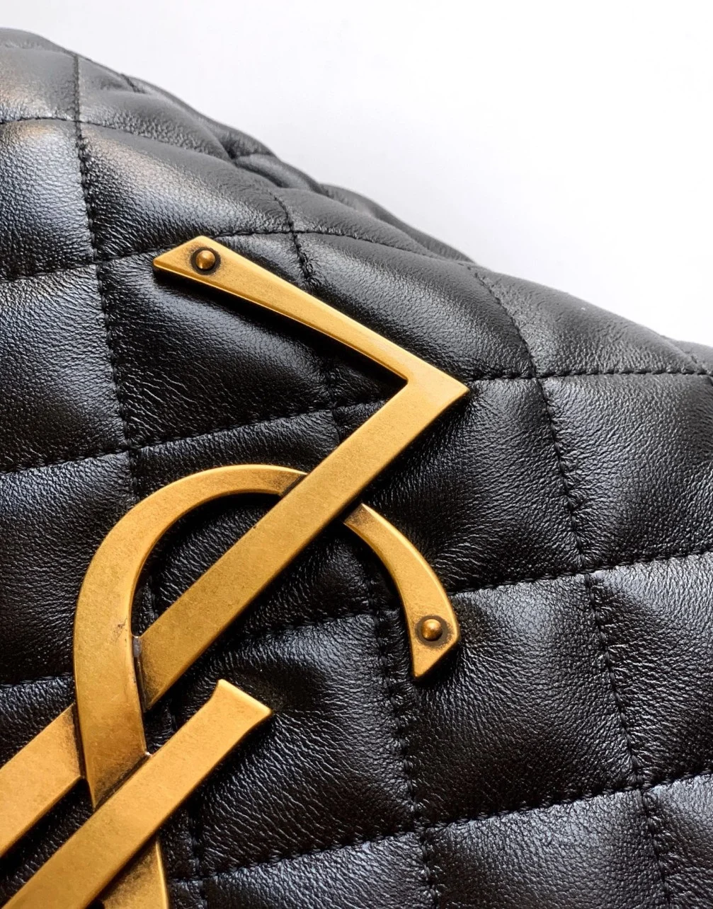 Saint Laurent Icare Hobo Bag in Black Quilted Nappa Leather product view 3