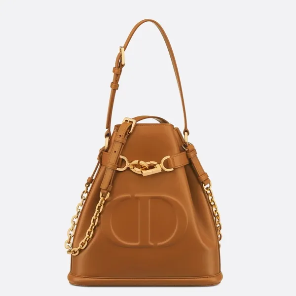Dior C’est Medium Bag in Brown Saddle Calfskin product photo