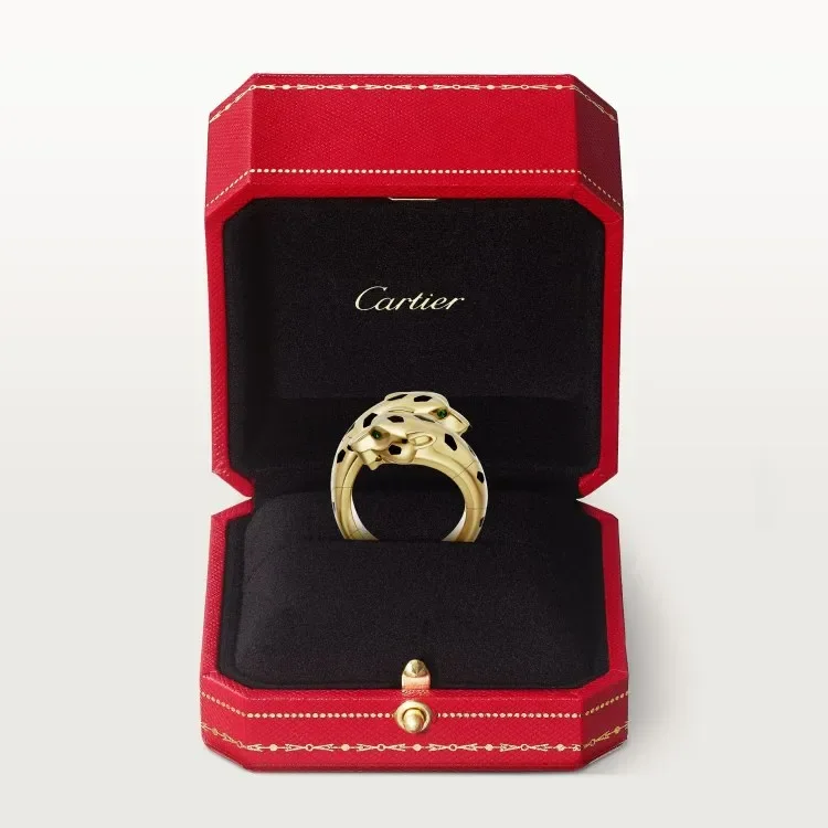 Cartier Panthere Gold-Tone Double Panther Head Ring product view 4