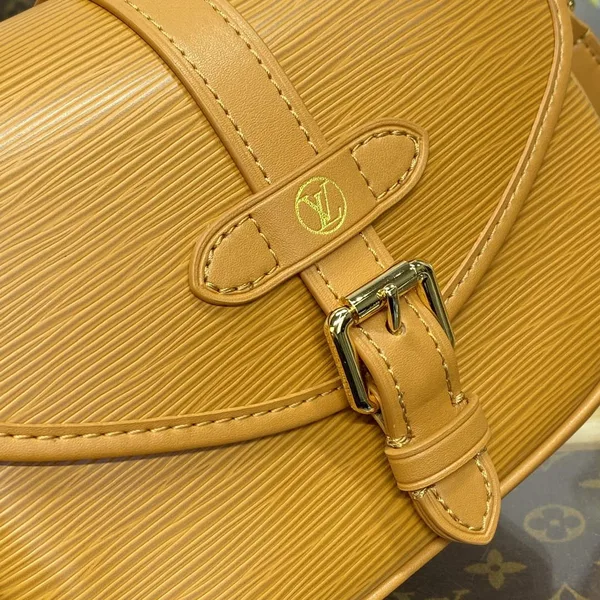 Louis Vuitton M23471 Saumur BB Saddle Bag Safran Brown product view 5