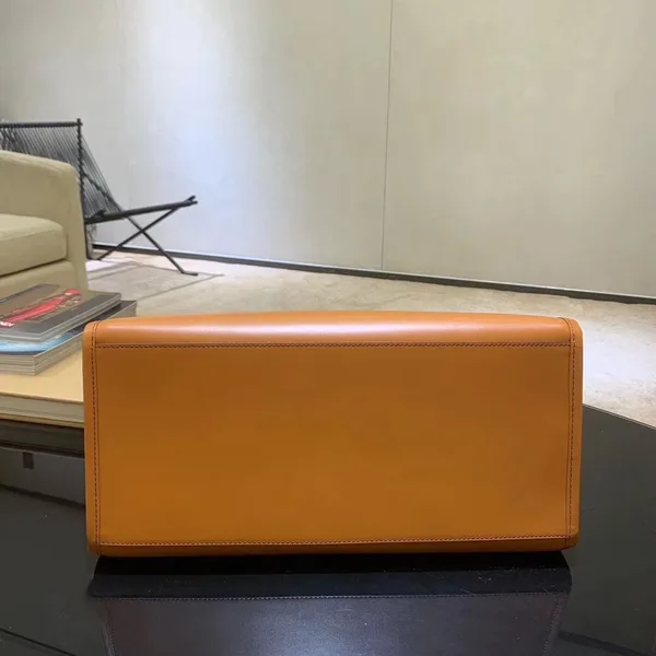 Fendi Sunshine Large Tote Bag In Brown Calfskin product view 8