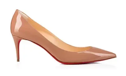 Christian Louboutin Kate 70 Patent Pumps Nude Pink product photo