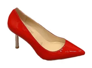 Christian Louboutin Scepter 85 Patent Pumps Red product photo