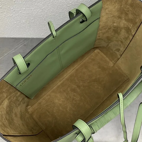 Loewe Anagram Medium Tote Bag In Rosemary Calfskin product view 4