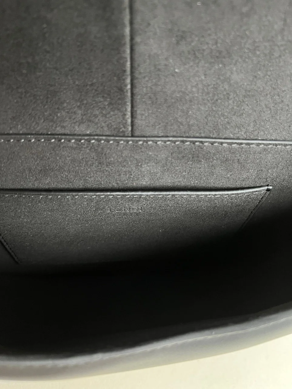 Fendi C’mon Medium Bag in Black Calfskin product view 8
