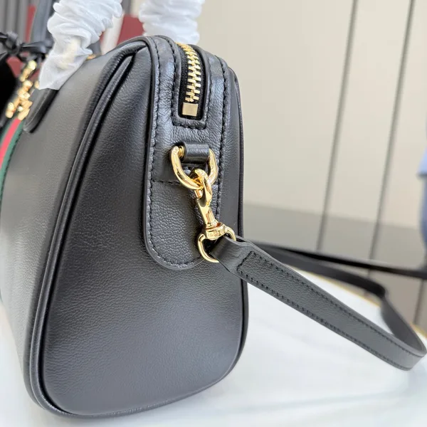 Gucci Borsetto Medium Boston Bag — Black product view 13