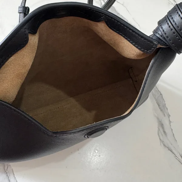 Loewe Mini Scarf Bag — Black product view 8
