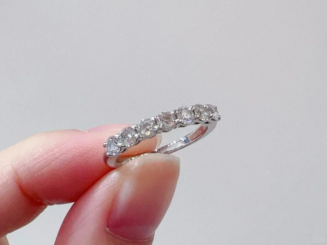Tiffany & Co. Forever Seven-Stone-Effect Band Ring Silver-Tone product view 9