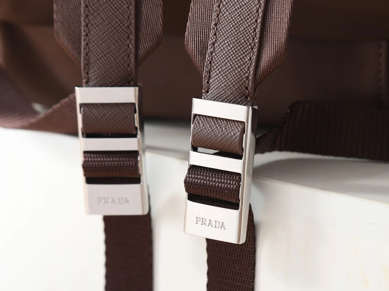 Prada Backpack in Sienna Re-Nylon product view 10