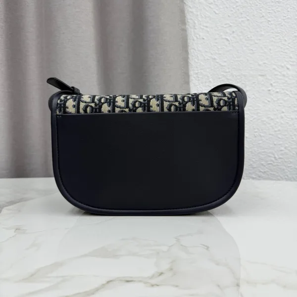 Medium Dior Médaillon Flap Bag — Oblique Jacquard product view 5