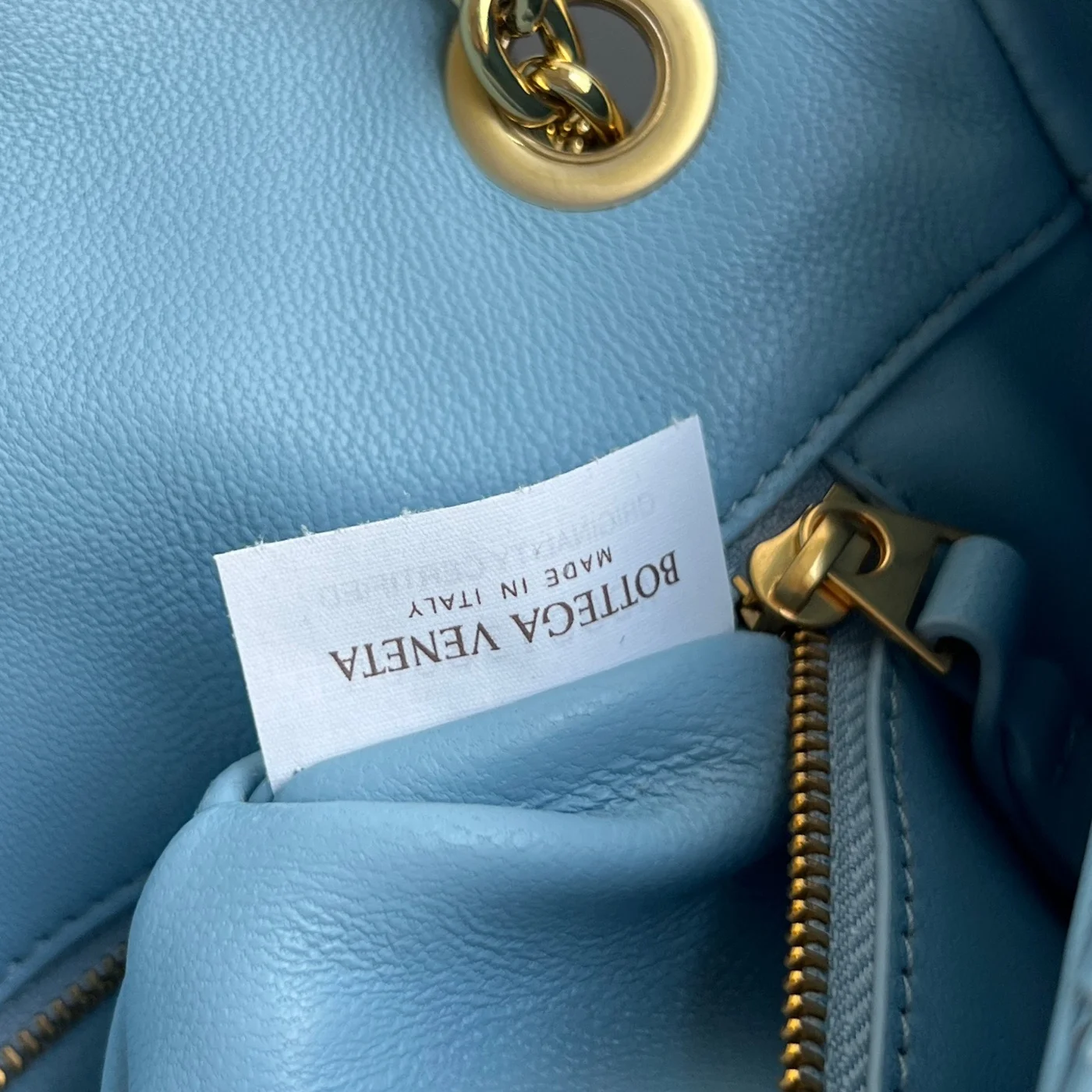 Bottega Veneta Madison Bag — Light Blue product view 9