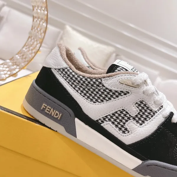 Fendi Match 2024 Sneakers Black White Low product view 8