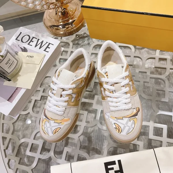 Fendi Match 2024 Sneakers Beige Classic product view 2
