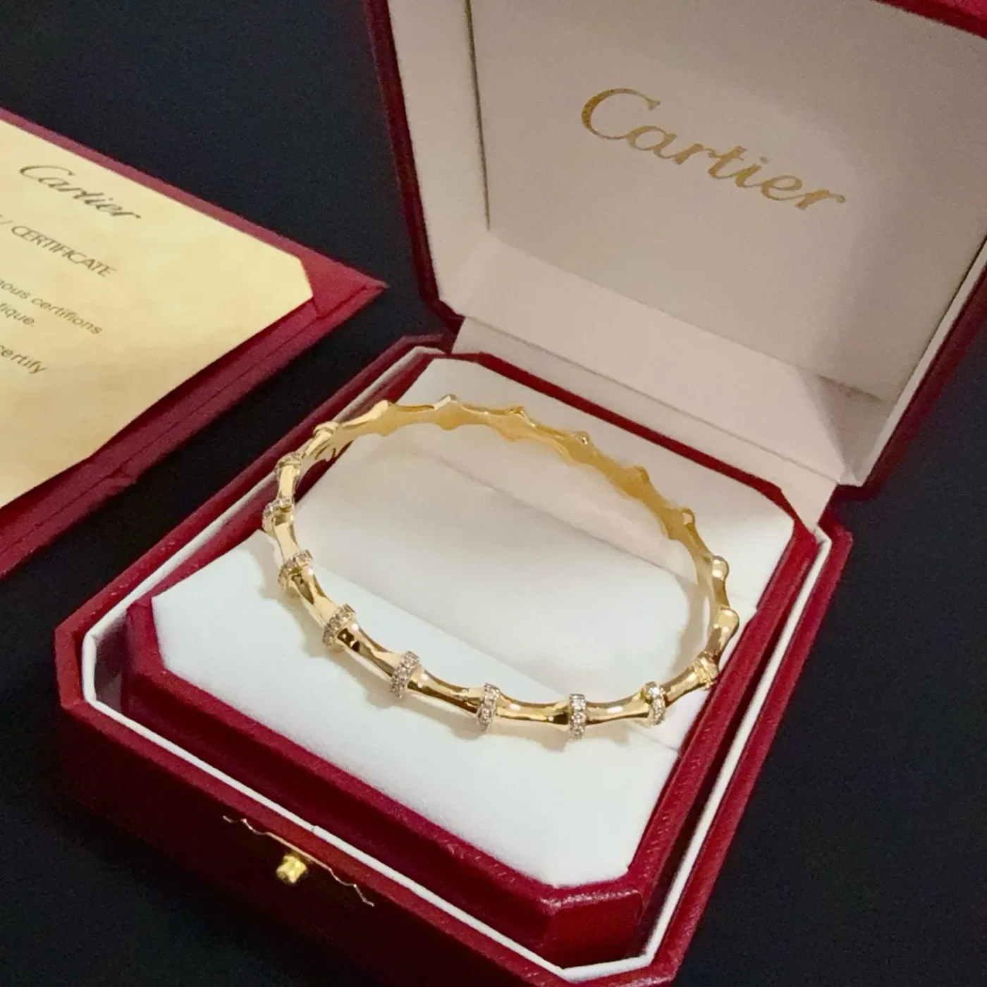 Cartier Gold-Tone Elongated-Link Chain Bracelet product view 2
