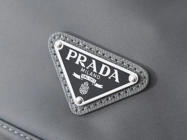 Prada Backpack in Mercury Gray Re-Nylon product view 5