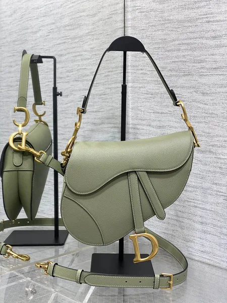Dior Saddle Bag With Strap — Green product photo