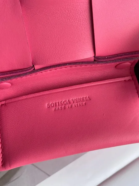 Bottega Veneta Candy Cassette Bag In Cranberry Lambskin product view 10